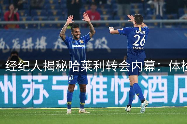 经纪人揭秘哈莱利转会内幕：体检风波后迅速调整，水晶宫终获强援